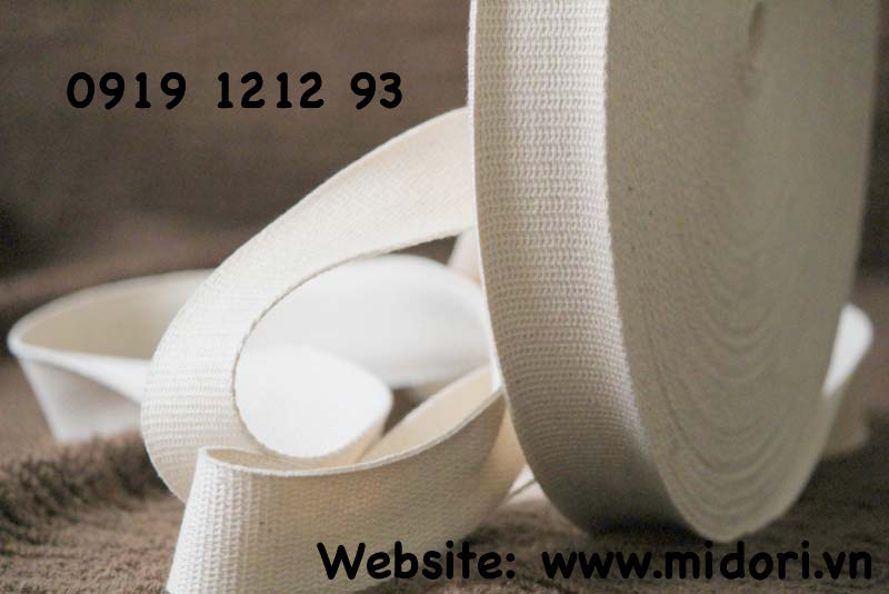 Cotton webbing tape