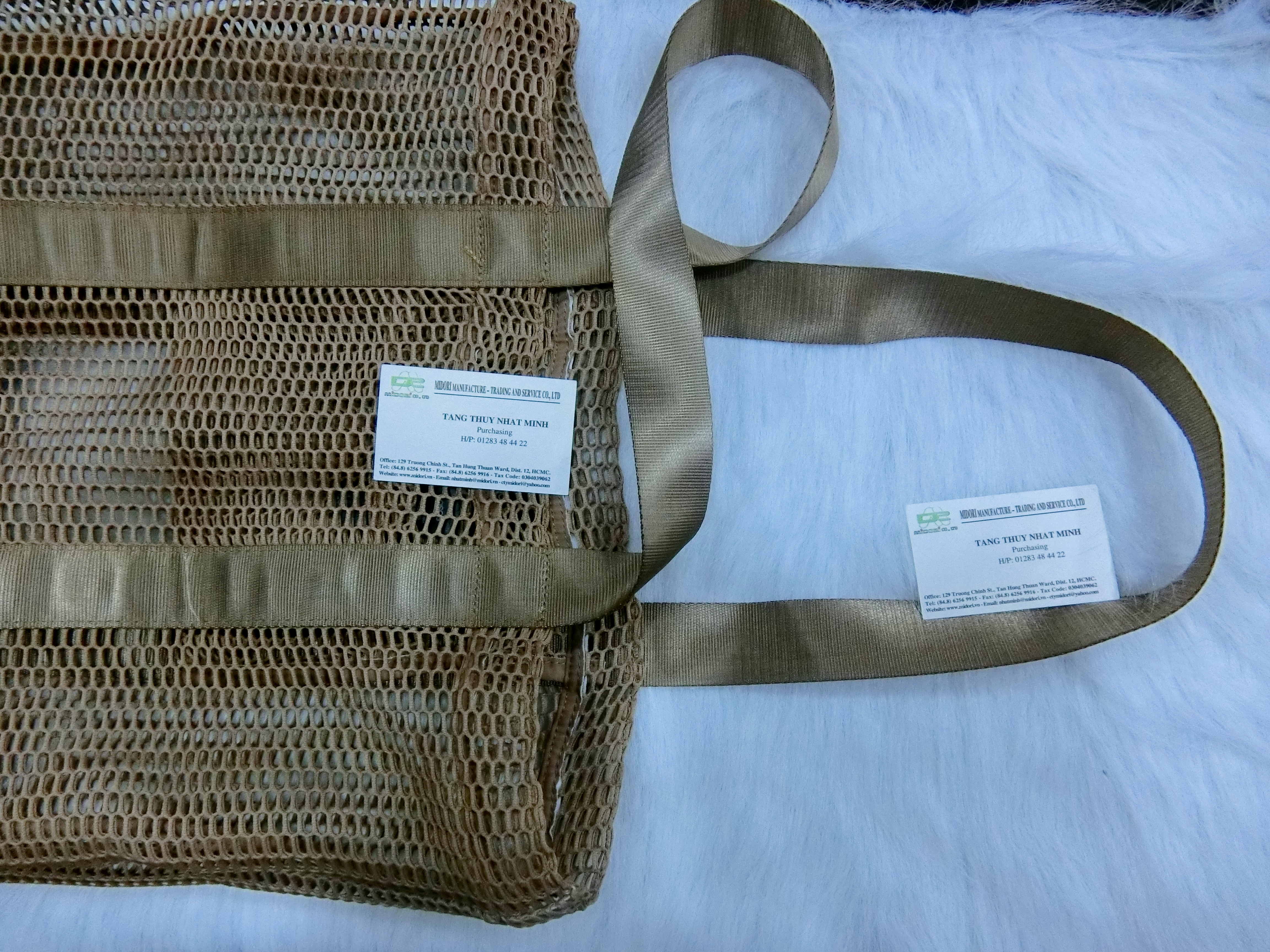 Dây dù dệt, dây Tape màu nâu