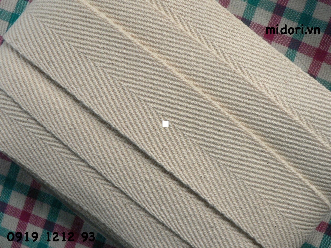 Dây đai 100% cotton đan ghế