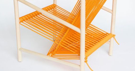 Dây đai chuyên nội thất - Màu cam sặc sỡ bản 25mm