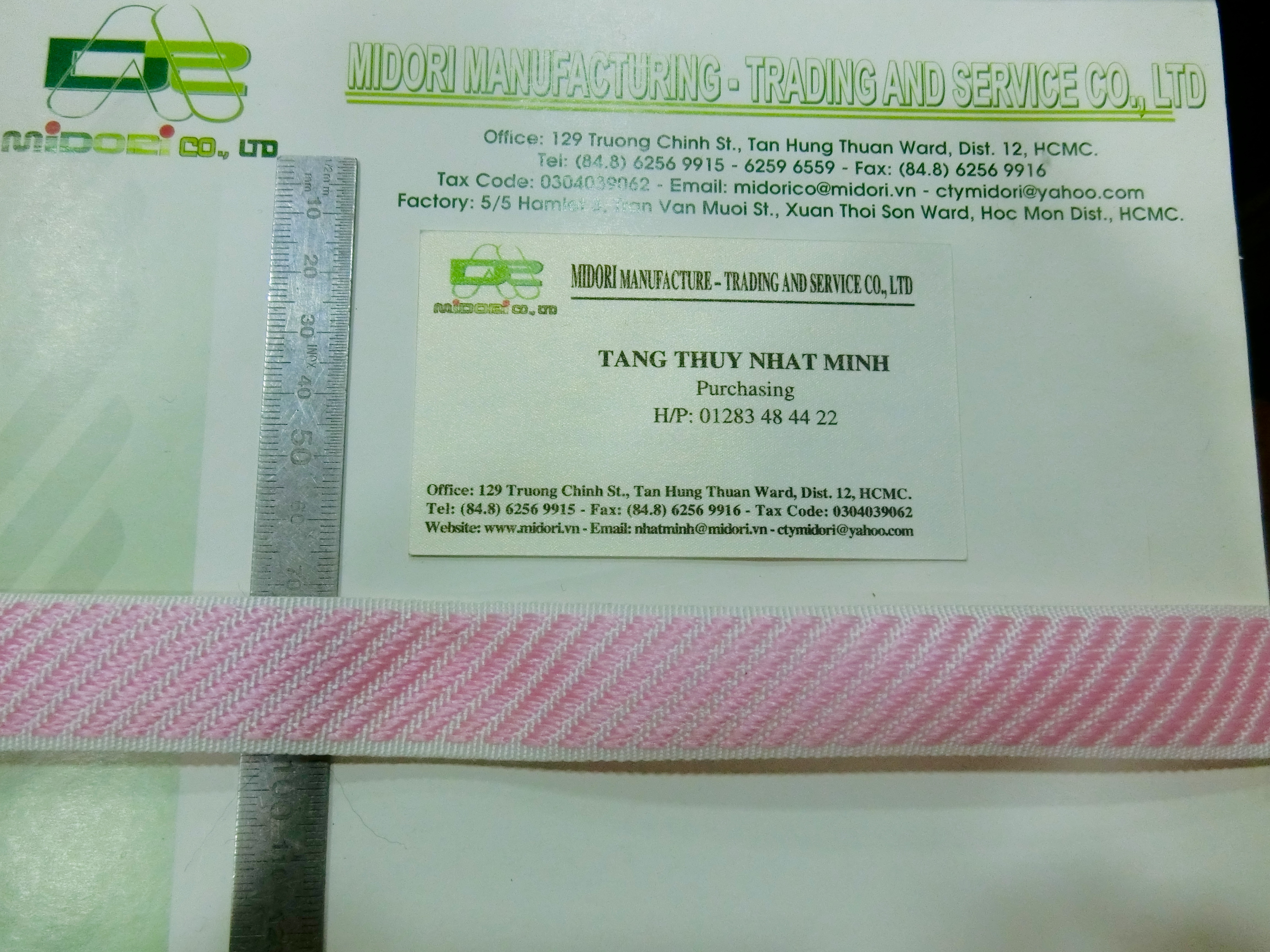 Dây đai dệt 2 màu