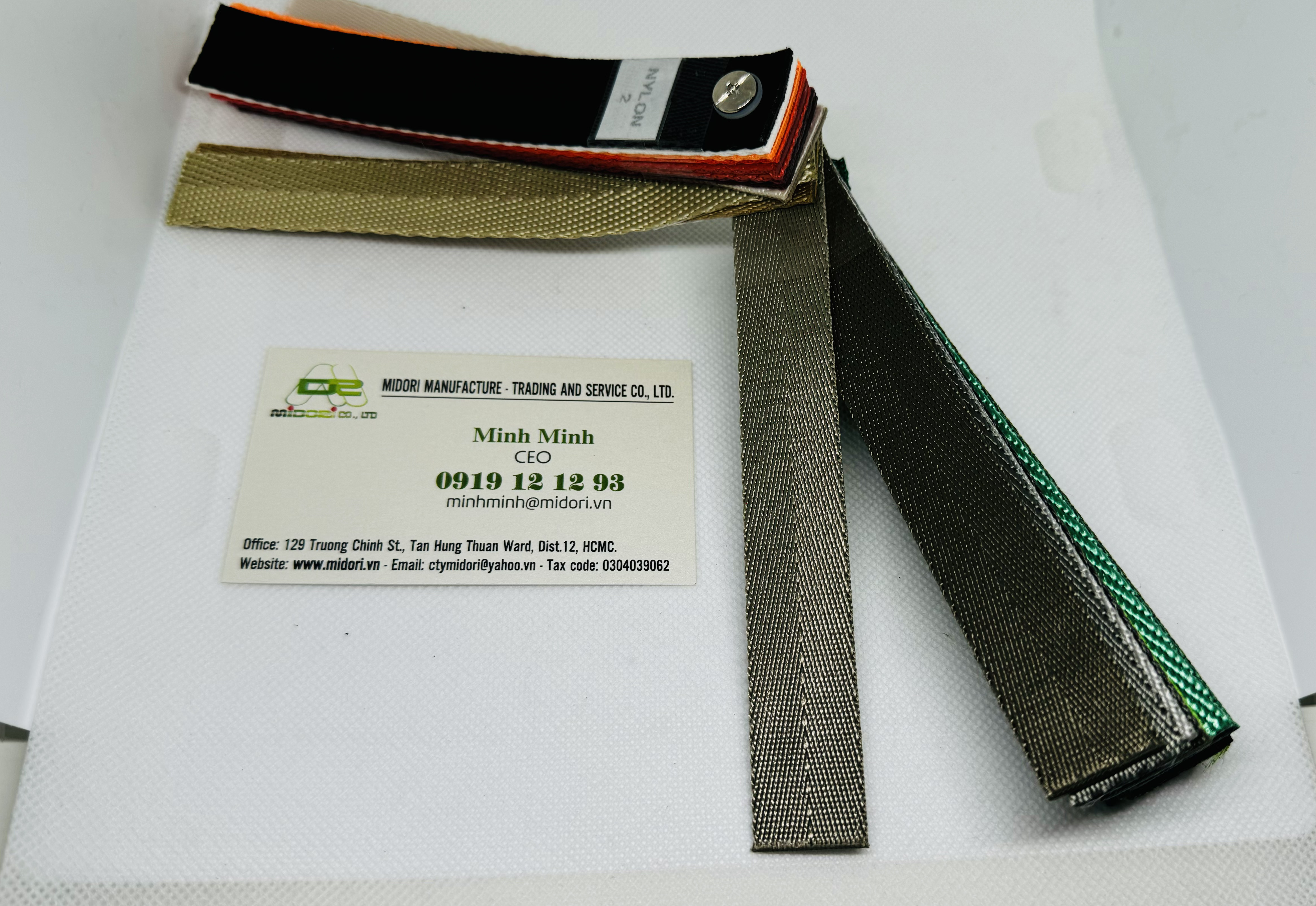 Dây đai dệt 20mm màu bạc