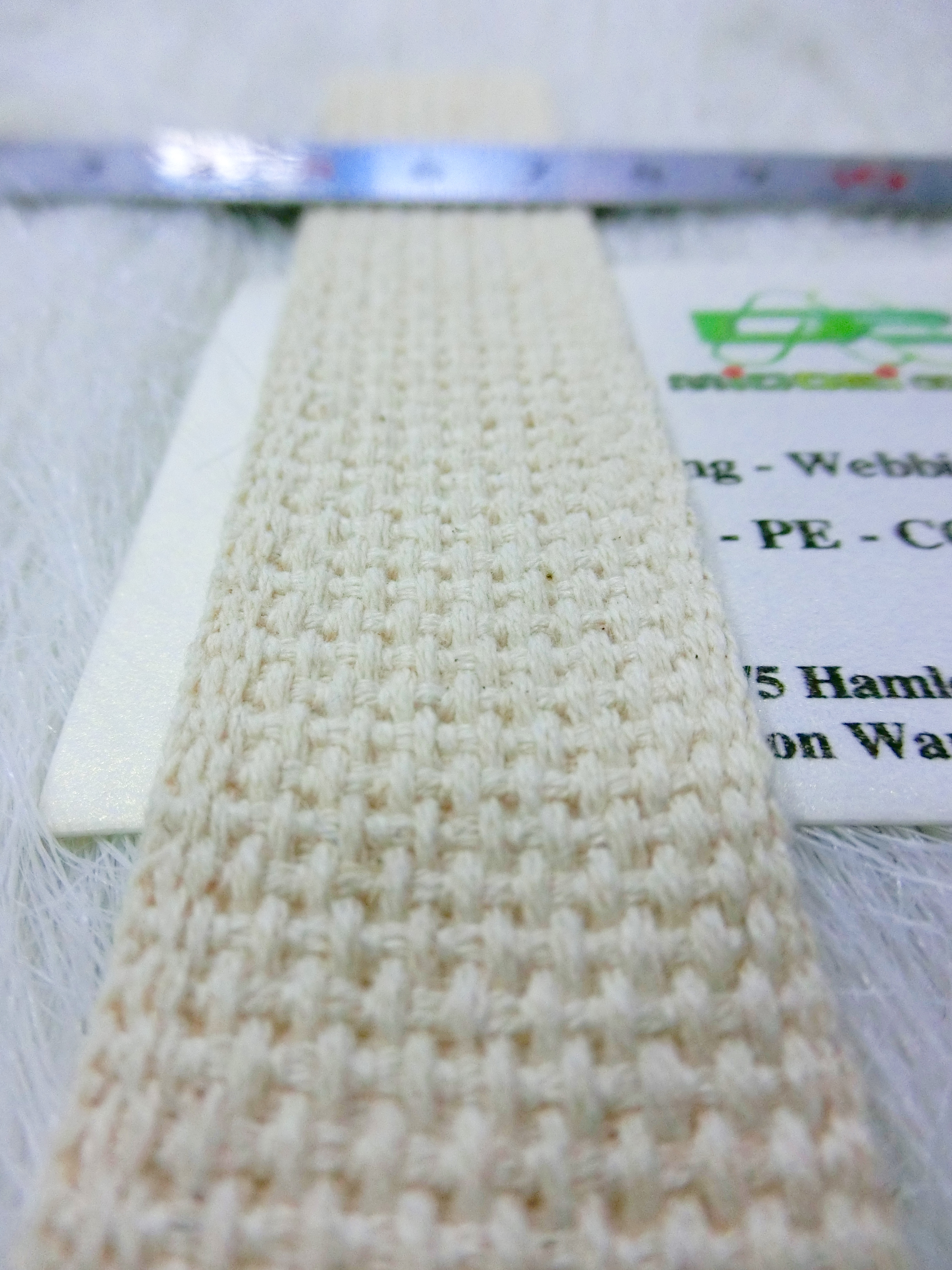 Dây đai dệt cotton 25mm