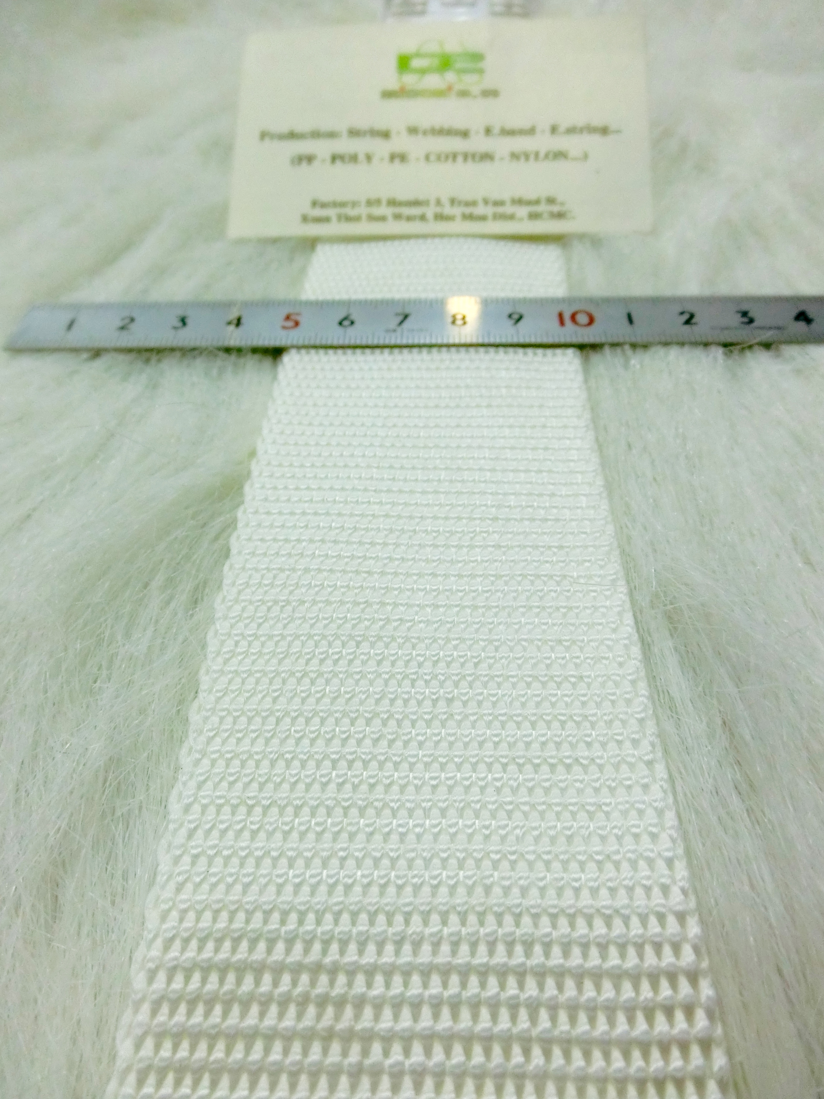 Dây đai dệt cường lực bóng 25mm