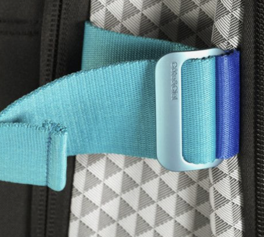 Dây đai dệt, dây đai may, dây dệt màu xanh