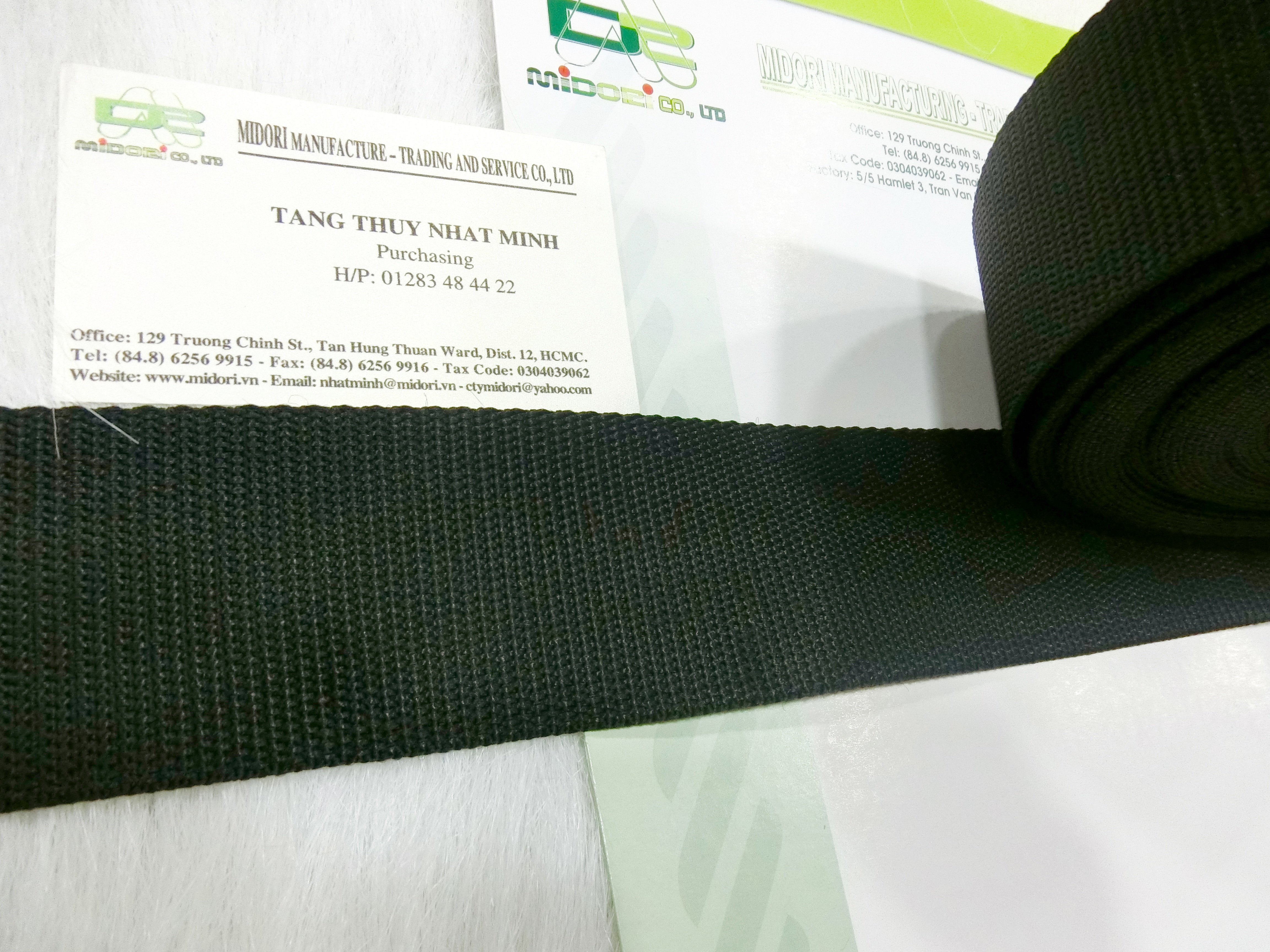 Dây đai dệt double 5cm