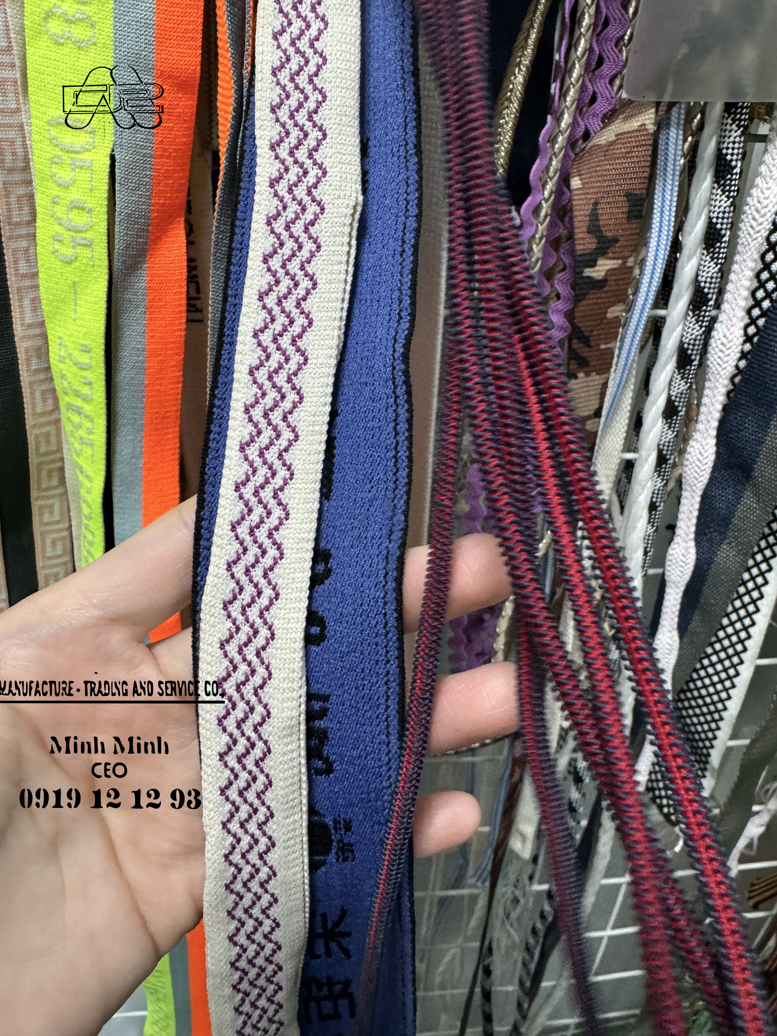 Dây đai dệt kiểu