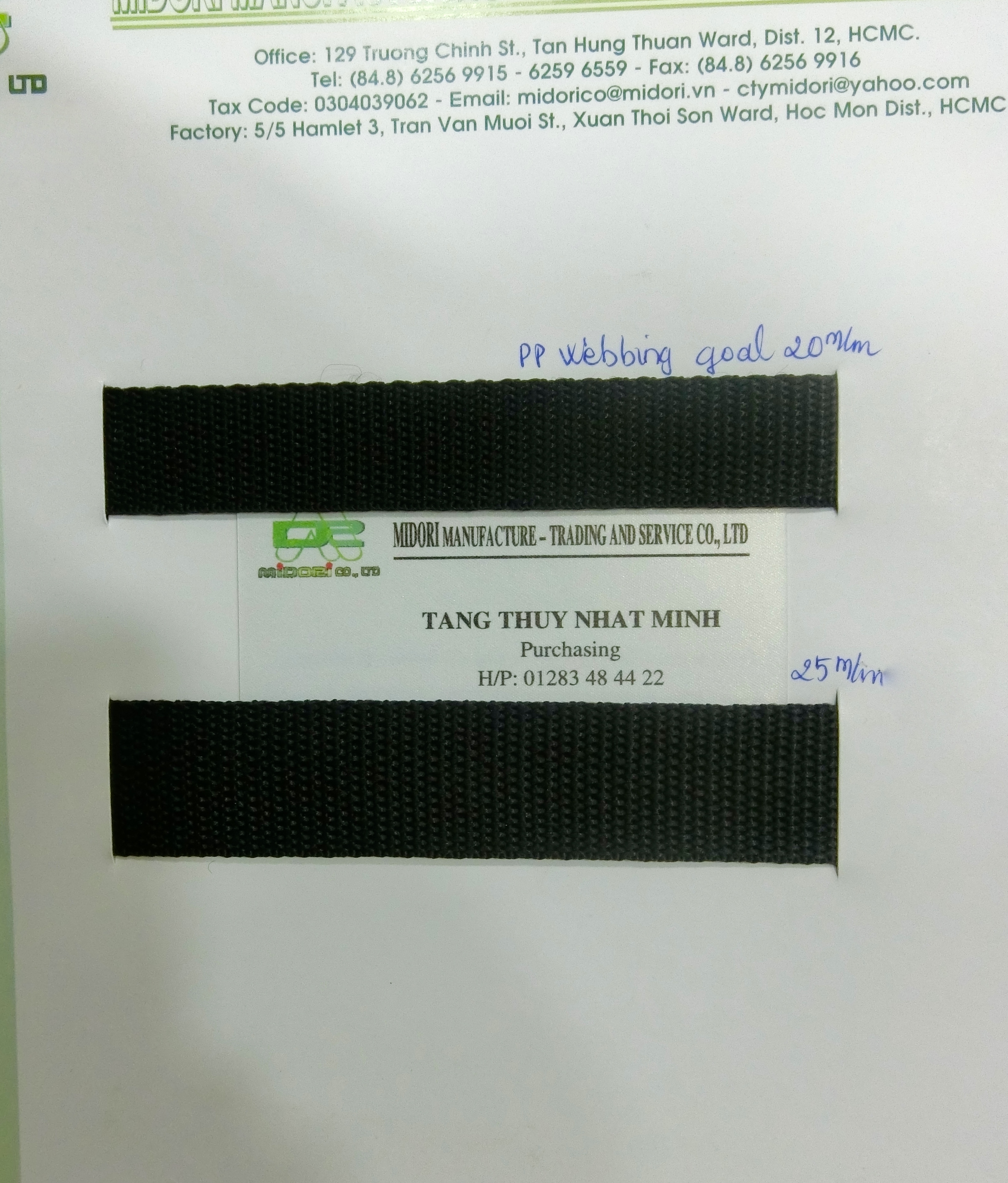 Dây đai dệt màu đen