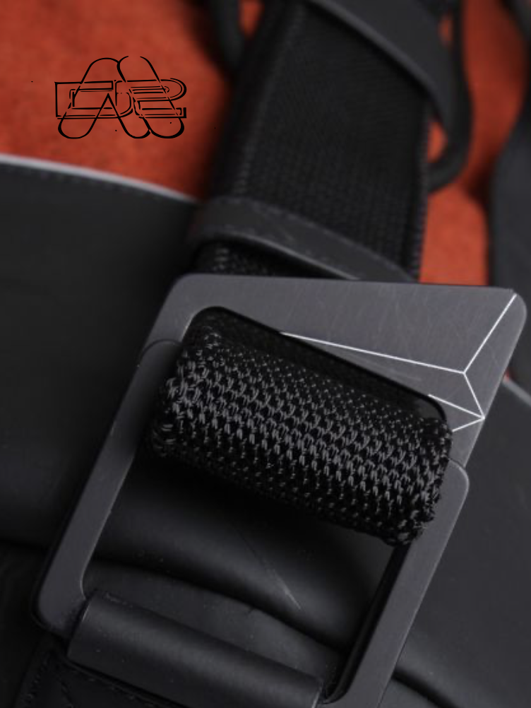 DÂY ĐAI DỆT MÀU ĐEN 40MM, DÂY ĐEO BALO