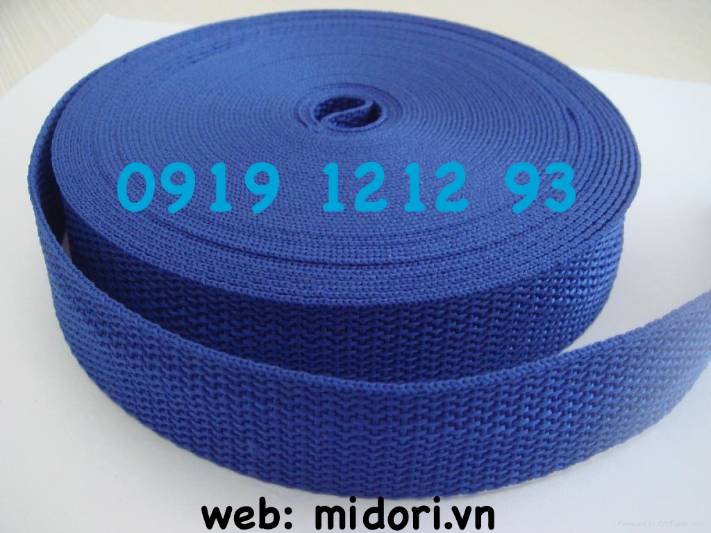 Dây đai dệt màu