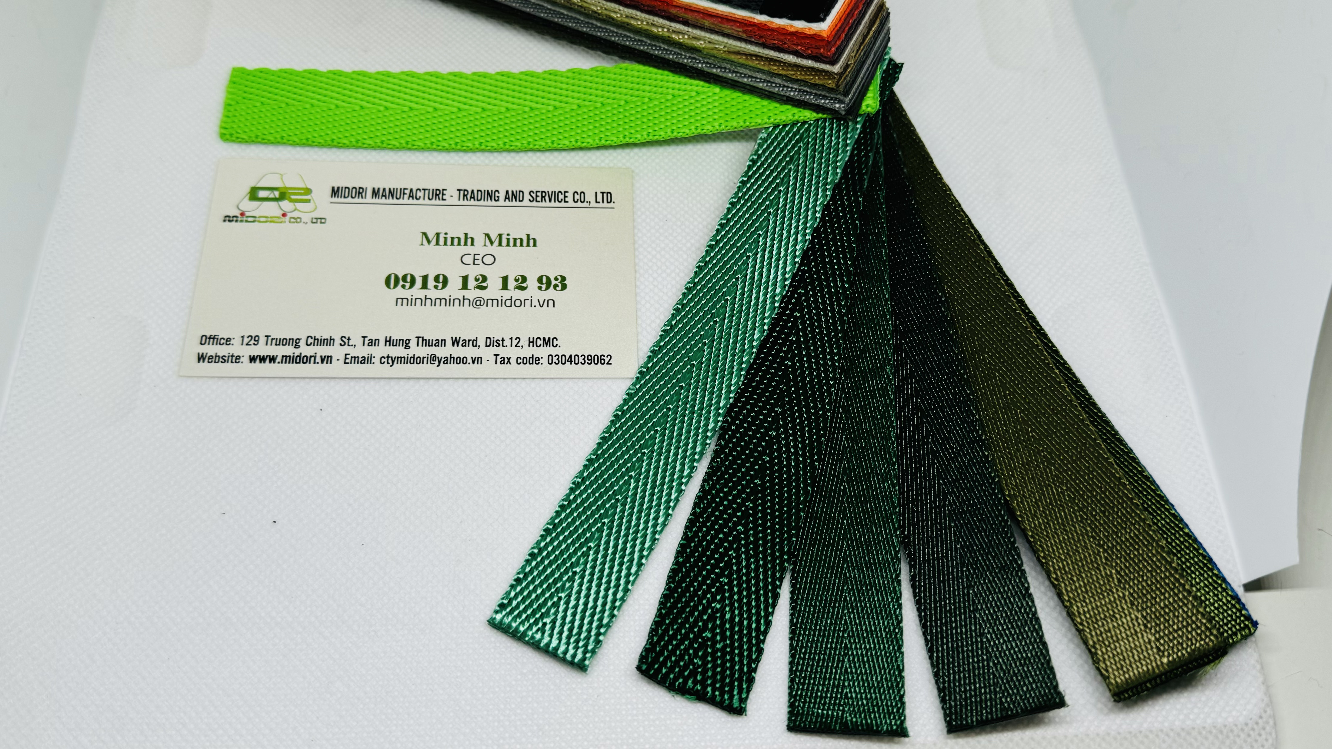 Dây đai dệt xương cá polyester 20mm