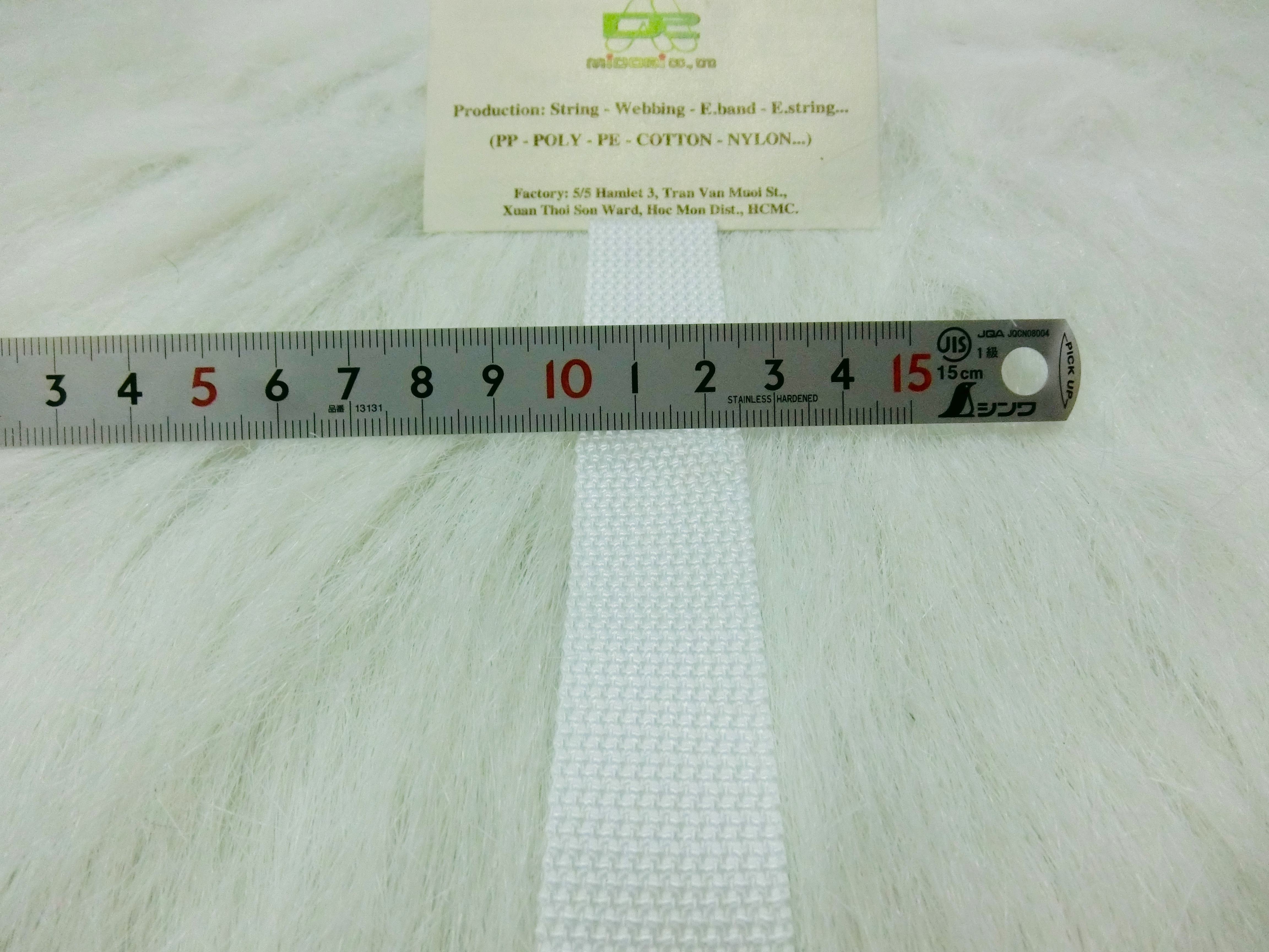 Dây đai double 25mm cường lực bóng