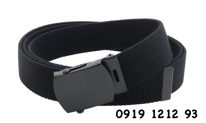 Dây đai double màu đen