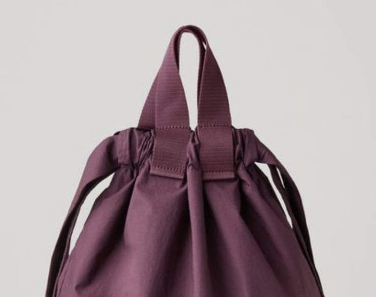 Dây đai may balo màu tím 30mm may viền túi xách