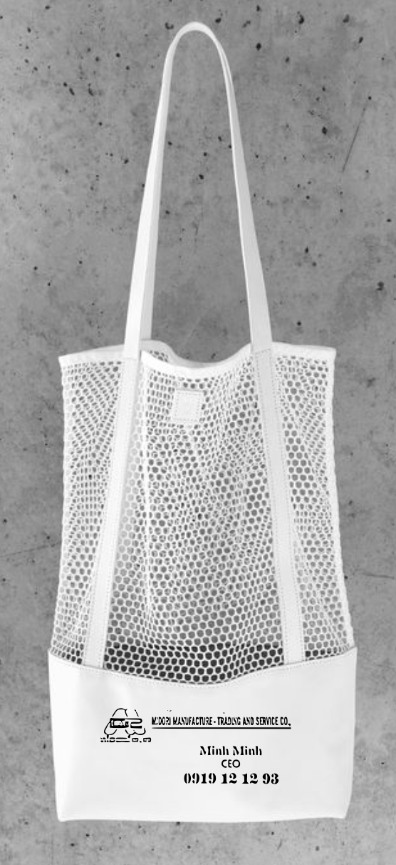 Dây đai nylon qoai túi màu trắng 25mm