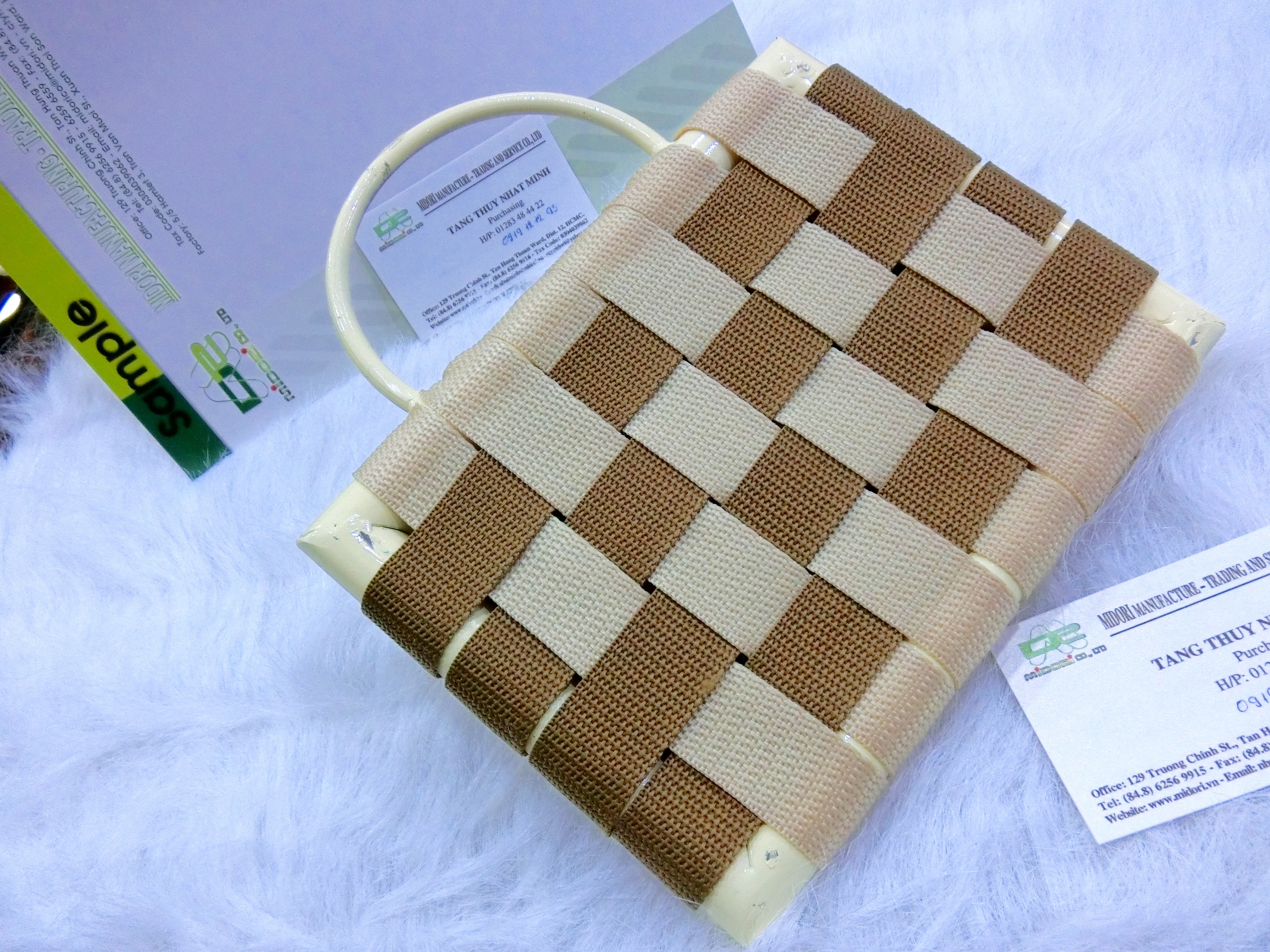 DÂY ĐAI RÀNG GHẾ SIZE 50MM PP MÀU KEM