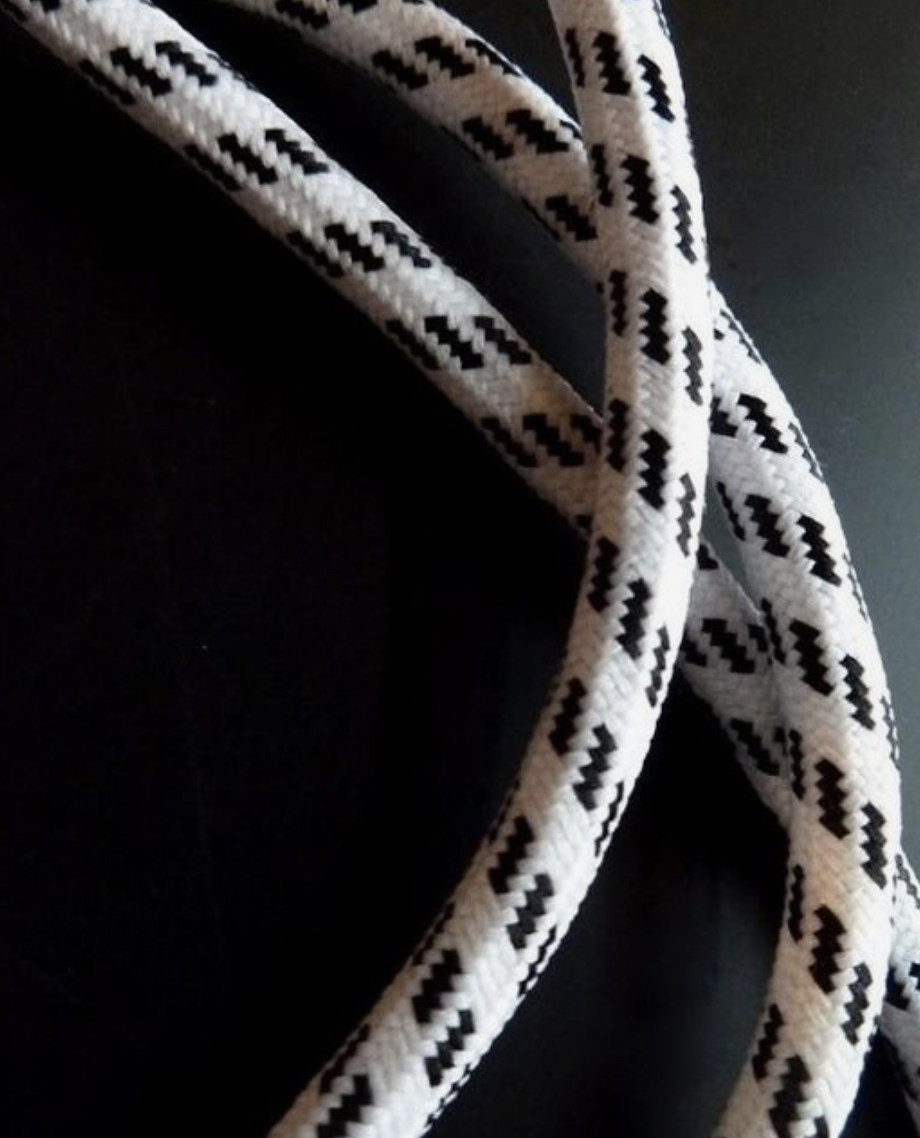 Dây dẫn cho thú cưng, dây tròn dệt, Dây dù dệt 10mm dây 2 màu