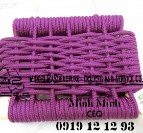 Dây đan ghế chất liệu PP chống nắng màu tím