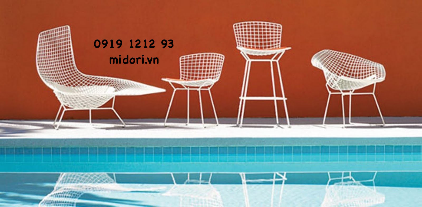 Dây đan ghế hồ bơi chống thấm