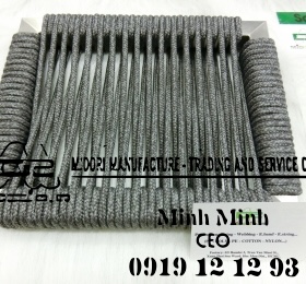 Dây đan ghế màu xám nhạt 6mm màu trắng xám