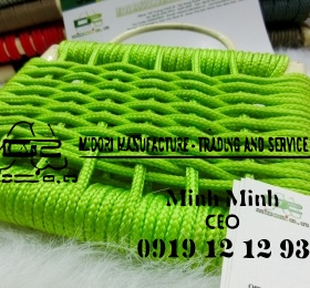 Dây đan ghế màu xanh sợi PP 900D cường lực