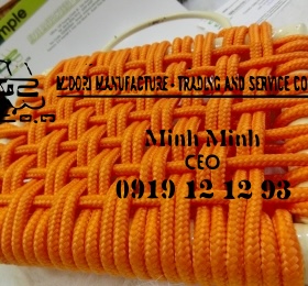 Dây đan ghế PP màu vàng cam chống nắng