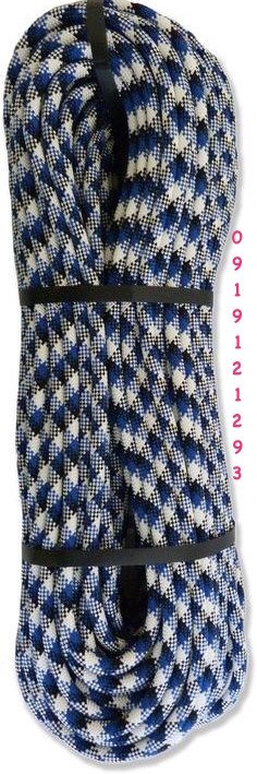 Dây đeo cứu hộ tròn đan màu xanh- đen- trắng