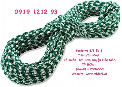 Dây đeo cứu hộ xanh lá dệt kiểu