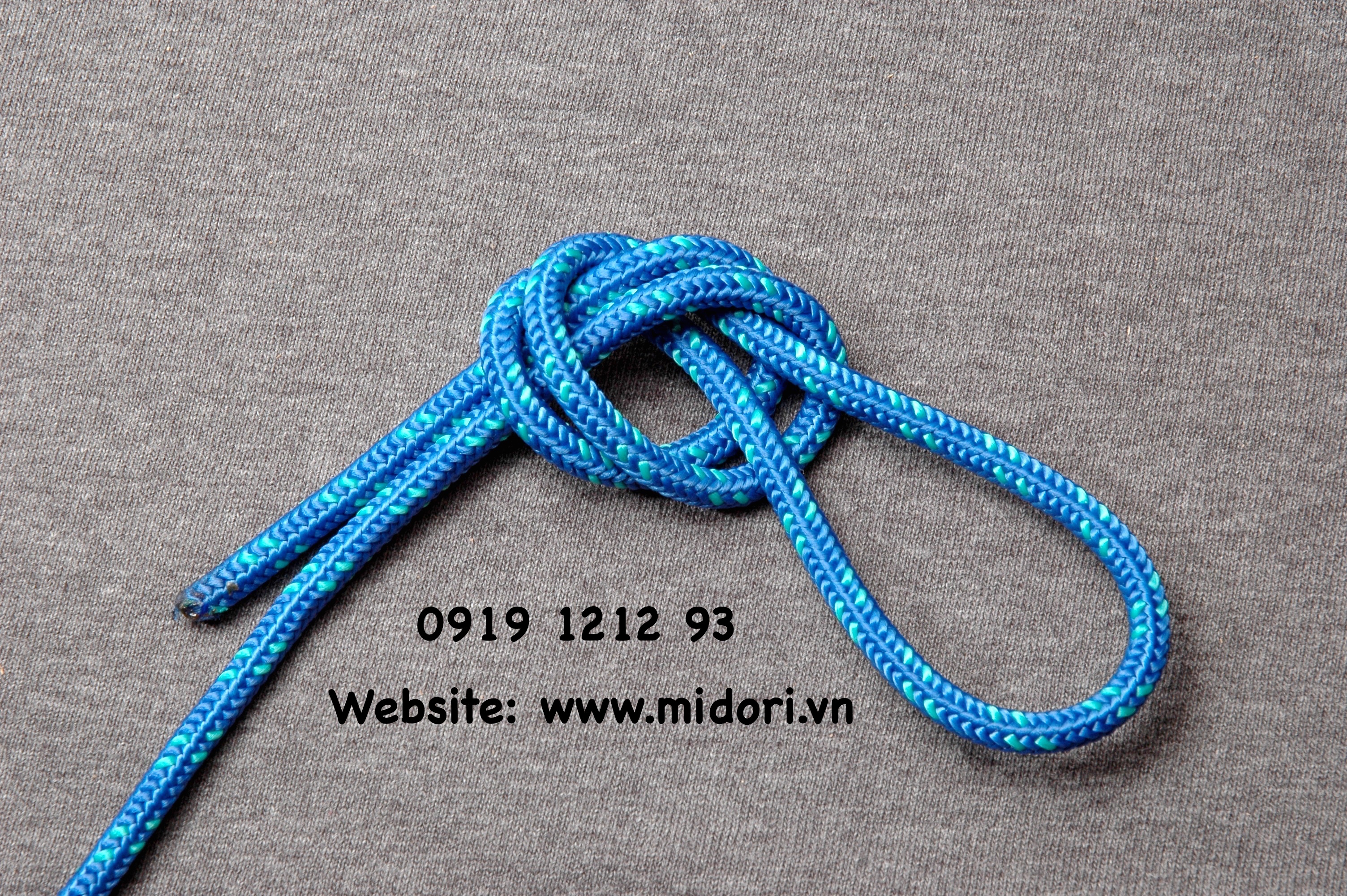 Dây dệt bính màu xanh