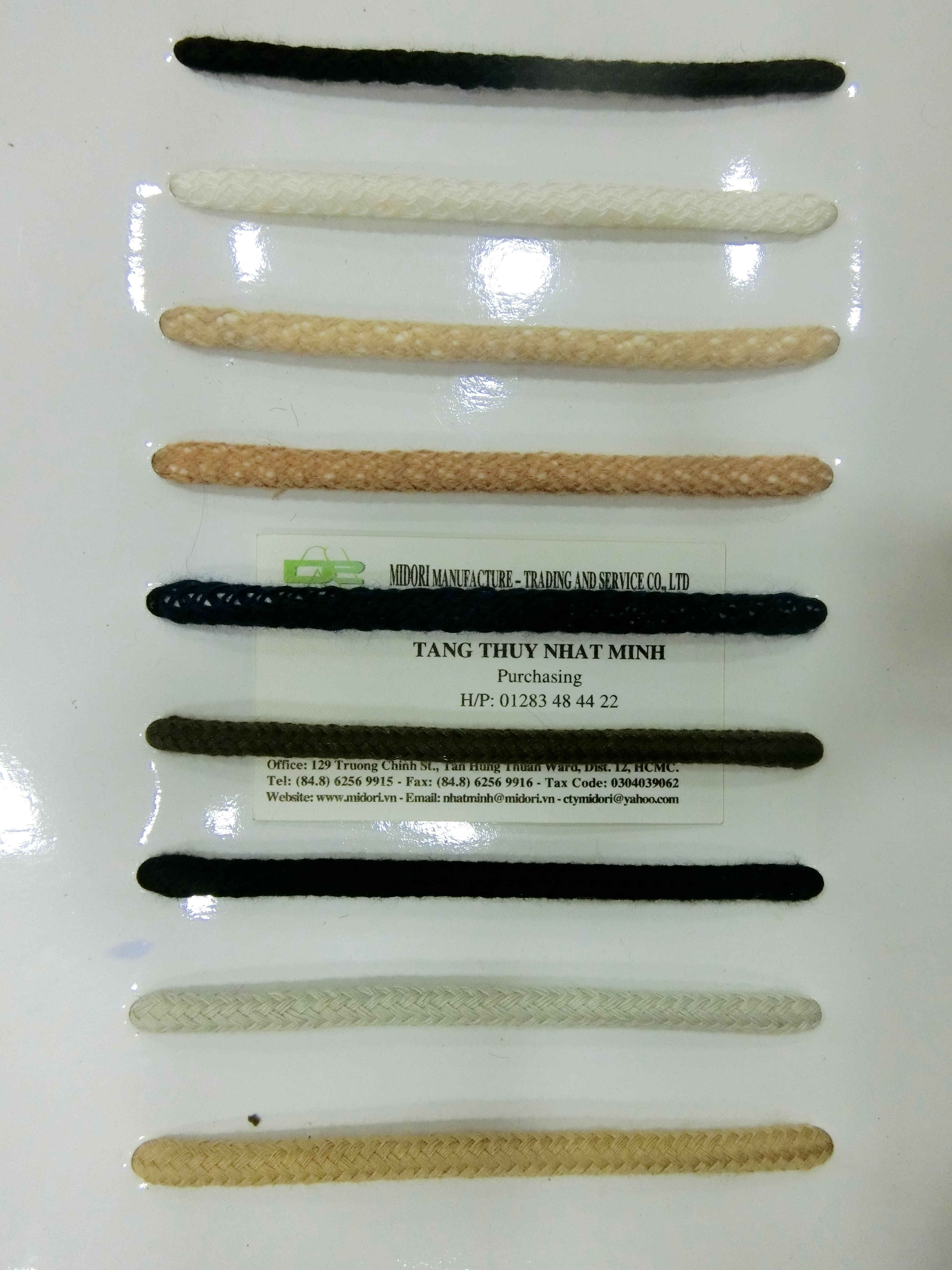 Dây dệt trong các kiểu