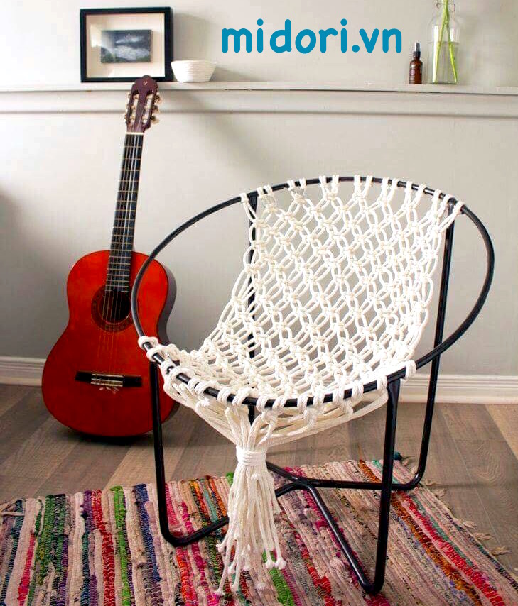 Dây dù 4mm màu trắng