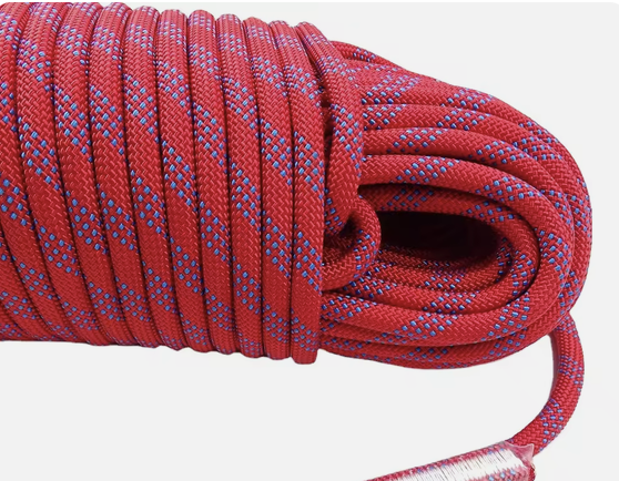 Dây dù an toàn, dây dù cứu hộ, dây dù thoát hiểm màu đỏ