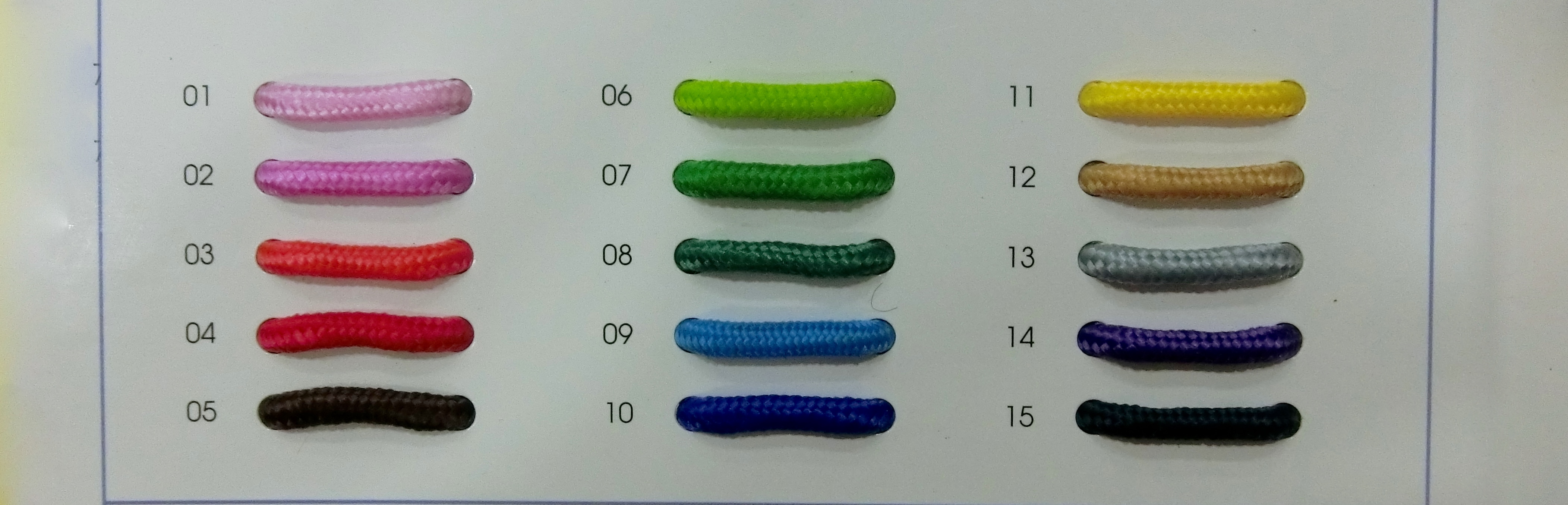 Dây dù các màu - PP -PE -Nylon