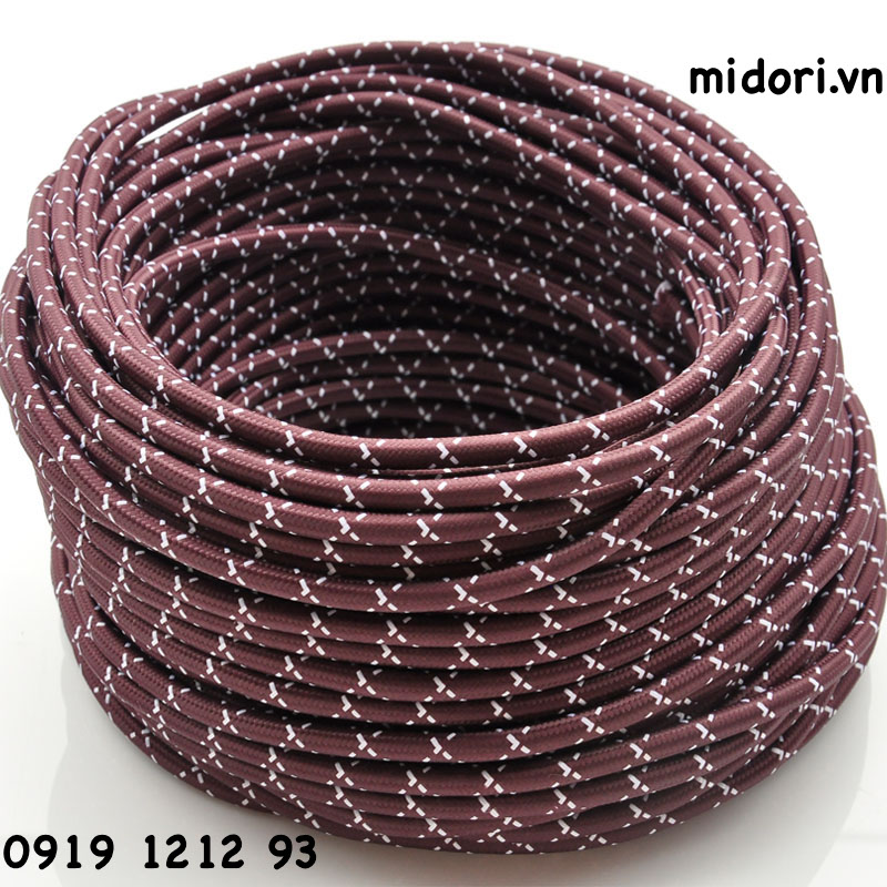 Dây dù cao cấp màu đỏ đô