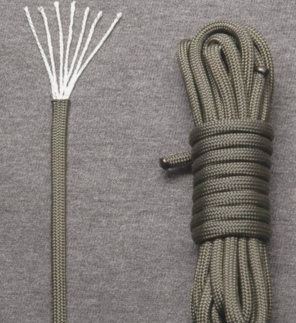 Dây dù có lõi đan ghế 10mm mix màu