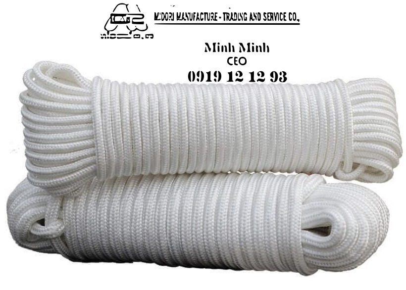 Dây dù cotton, dây dù cột, dây dù chịu lực cao, dây dù dệt giá rẻ