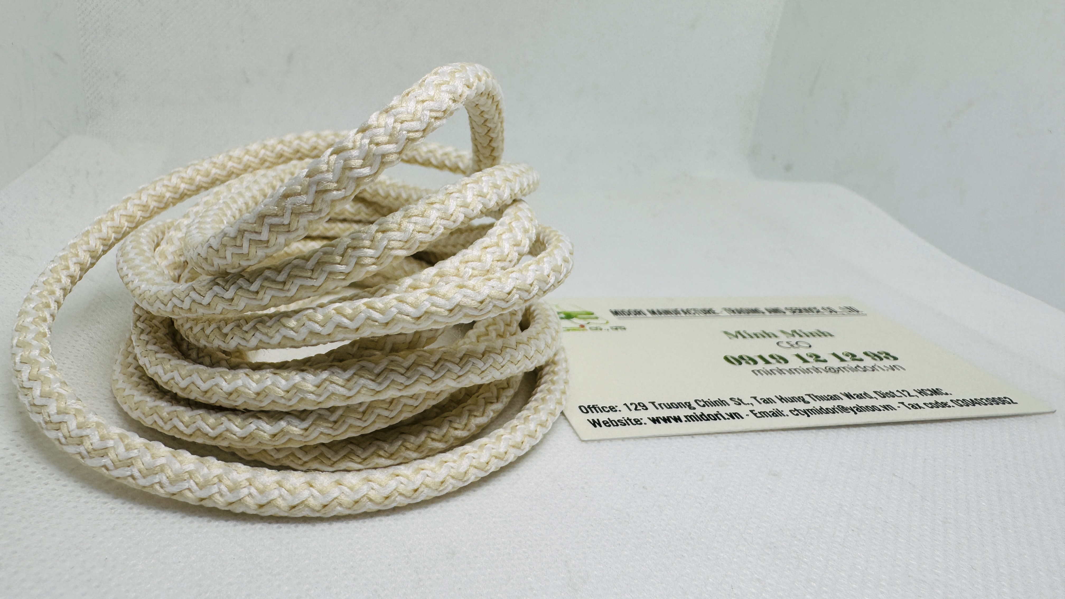 Dây dù đan ghế, dây rope 6mm mix màu