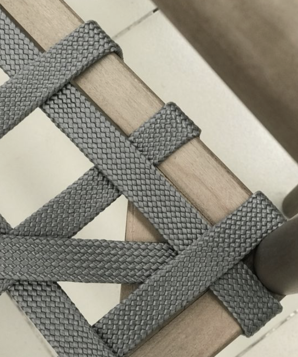 Dây dù dẹp, dây flatrope 20mm màu beige