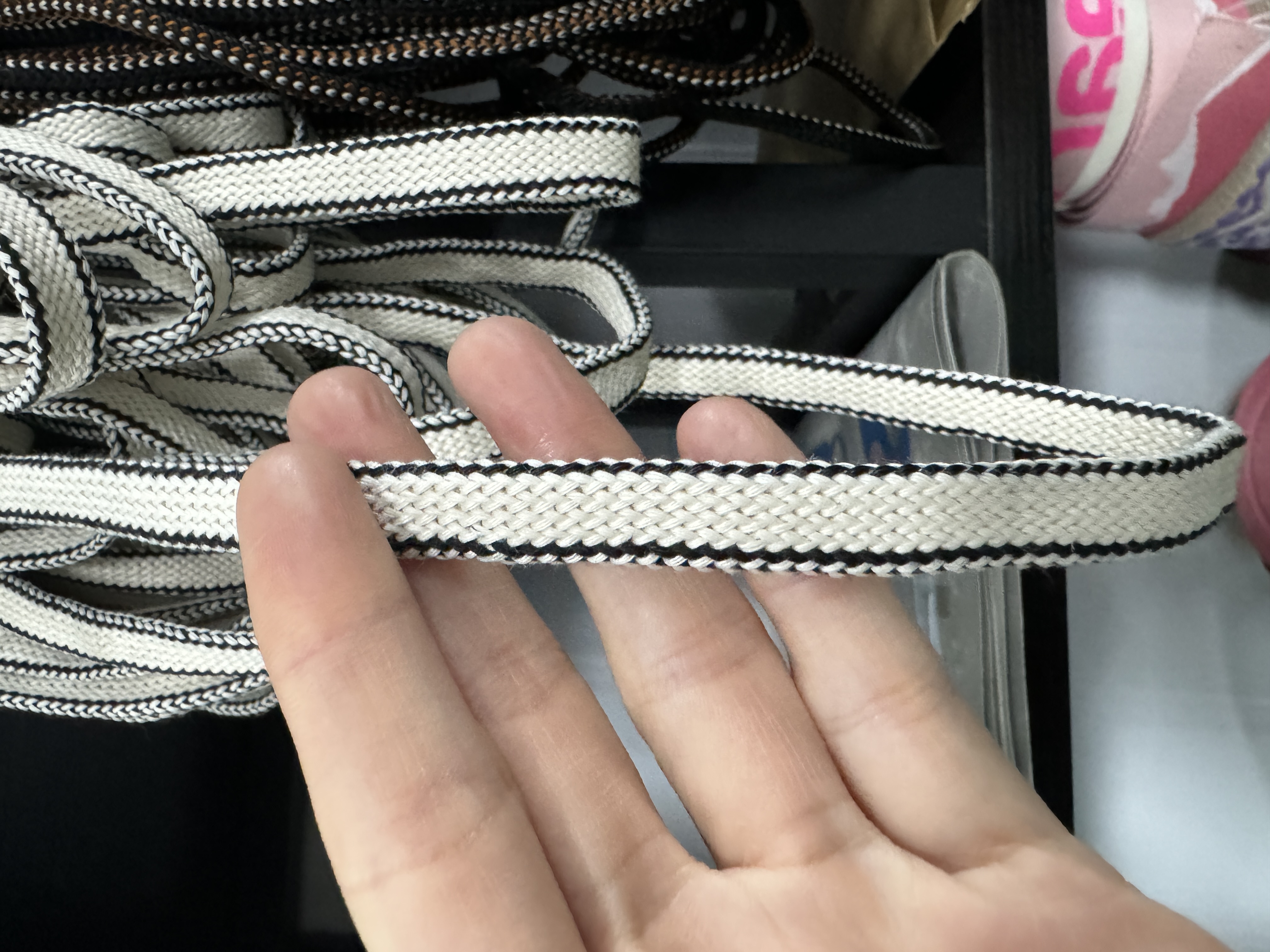 Dây dù dẹp, dây trang trí 10mm