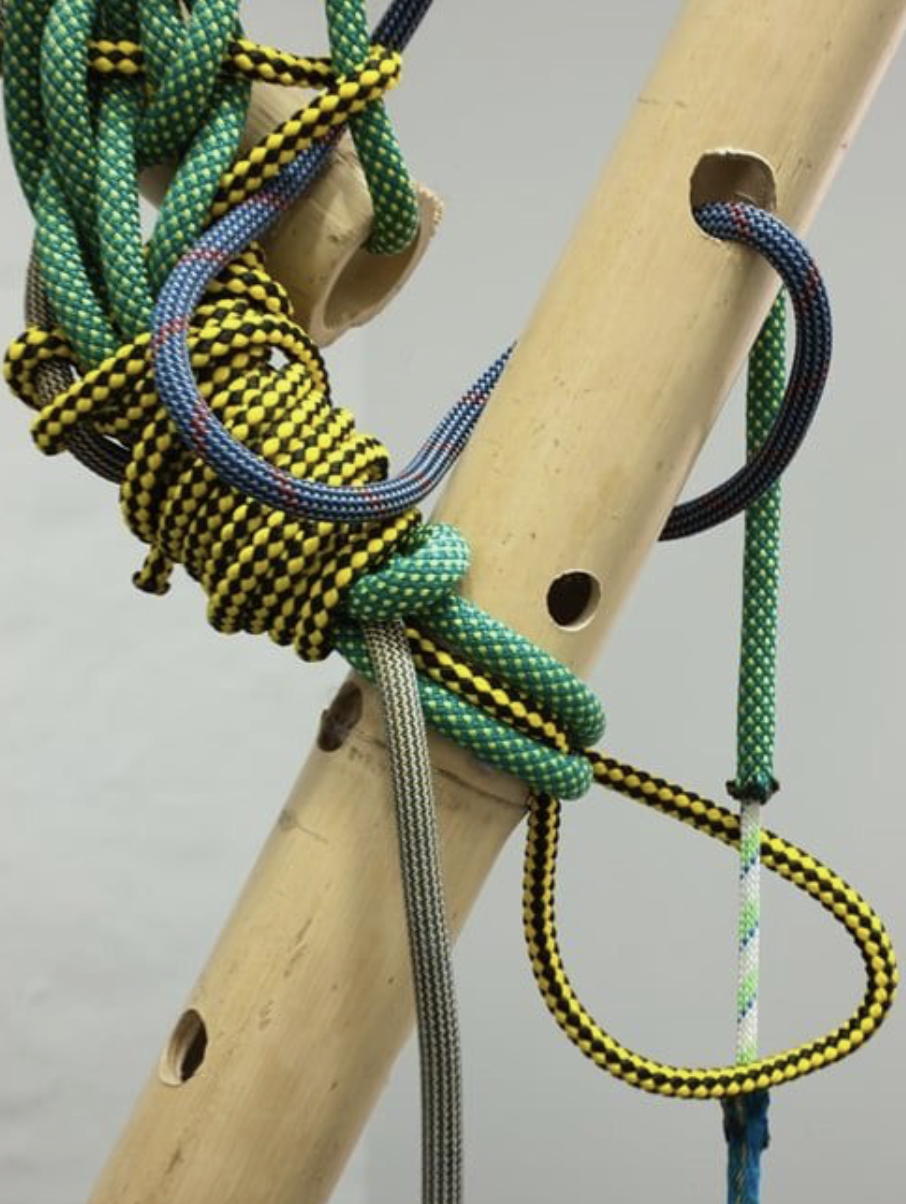 Dây dù dệt, dây rope, dây string 10mm màu đỏ