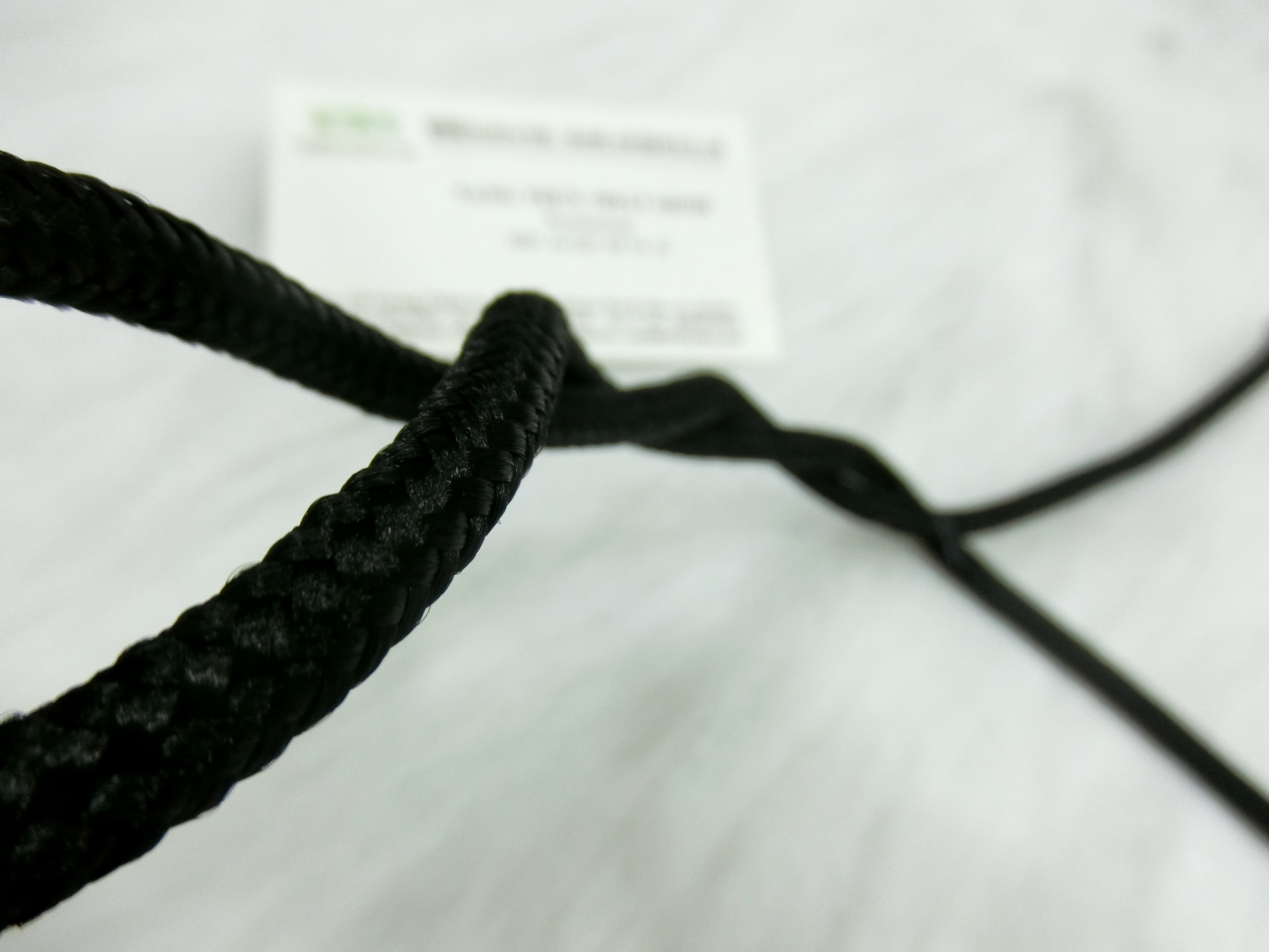 Dây dù dệt màu đen 6mm