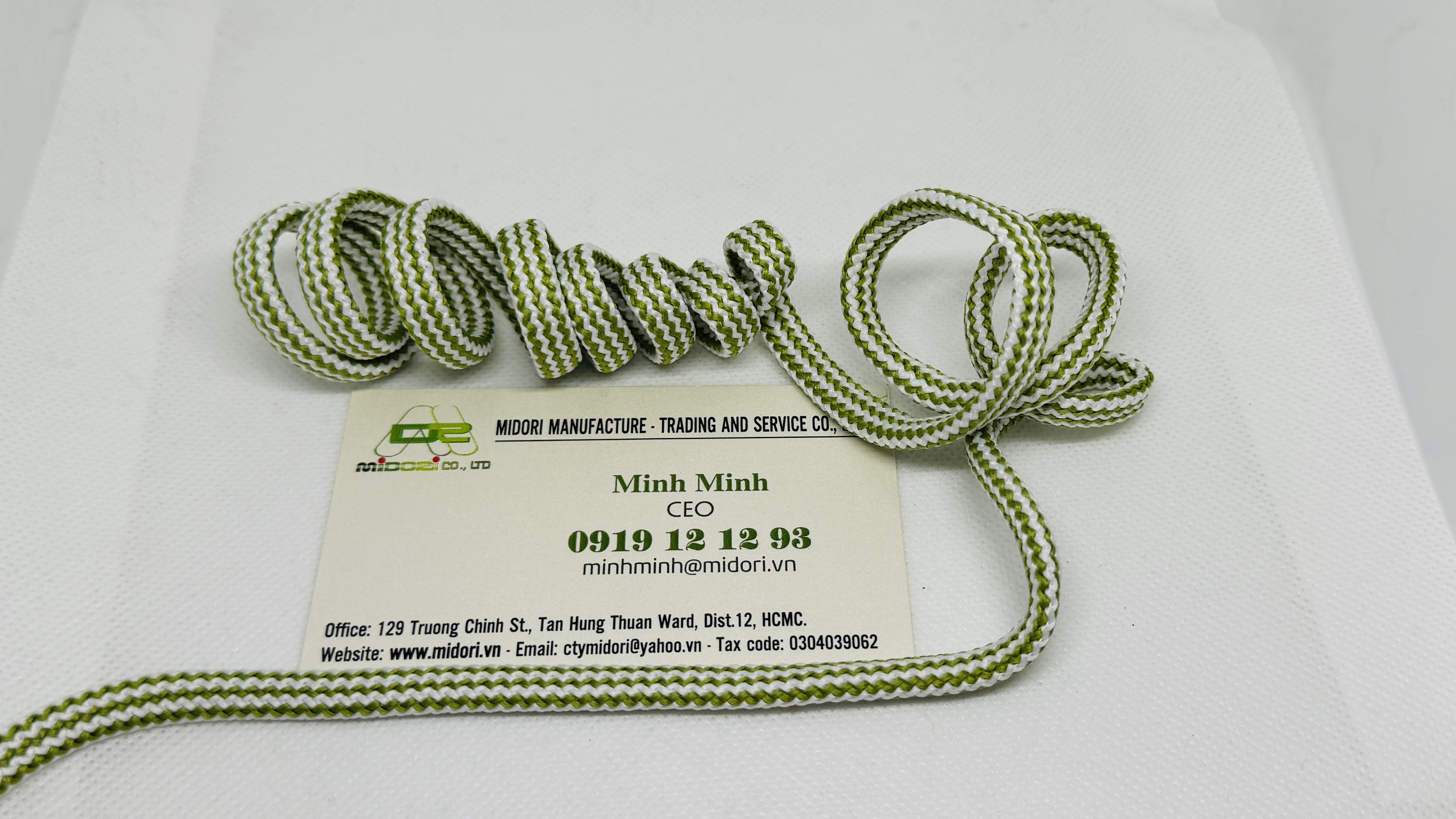 Dây dù dệt máy lắc, dây dù không lõi, dây dù tròn Polyester