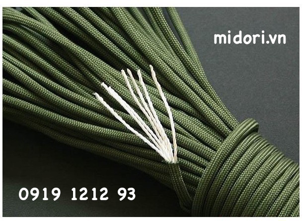 Dây dù lõi dây se trắng