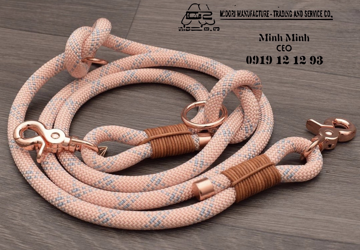 DÂY DÙ MÀU HỒNG, ROPE PINK 8MM
