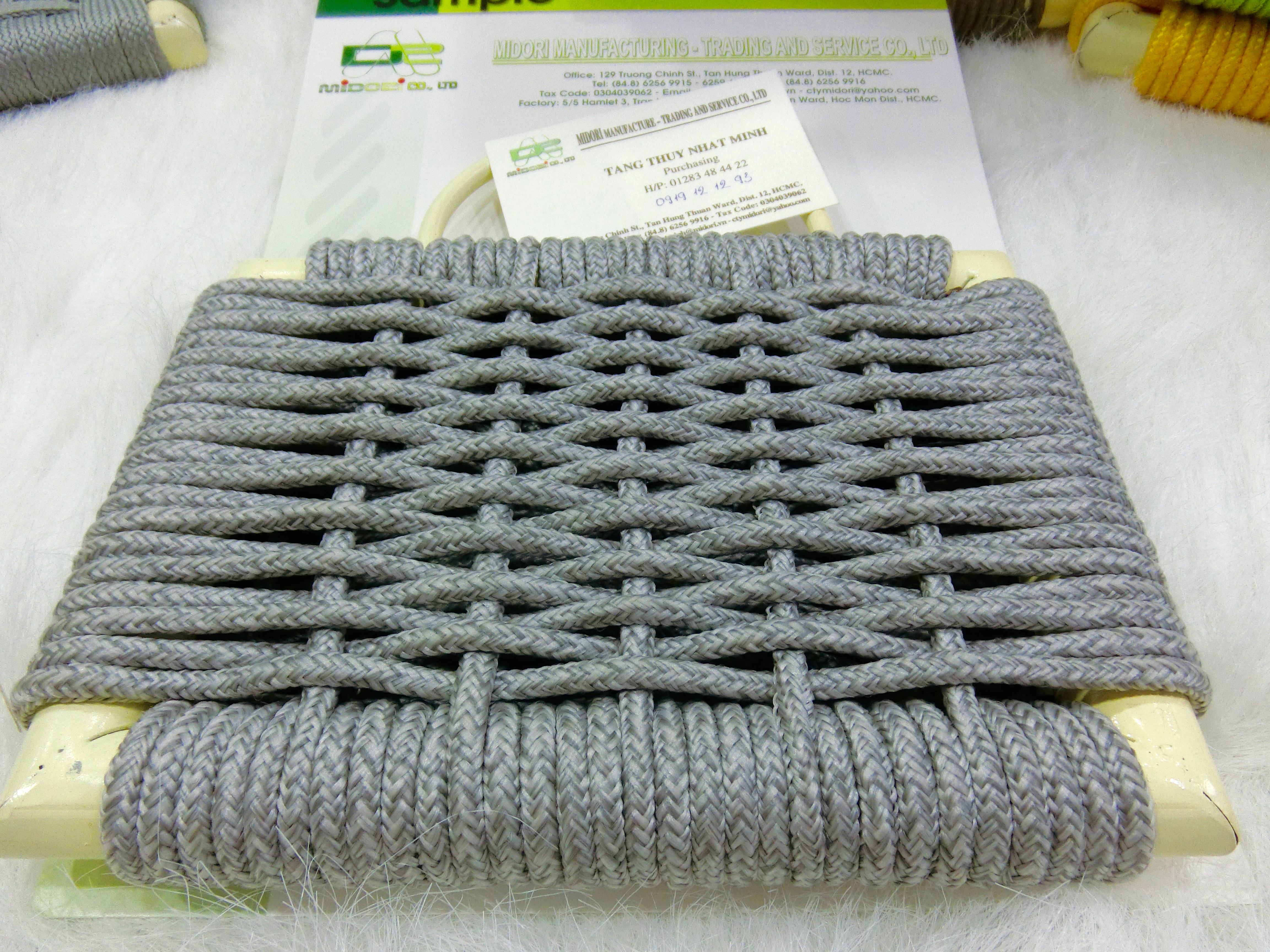 Dây dù nội thất muối tiêu 4mm