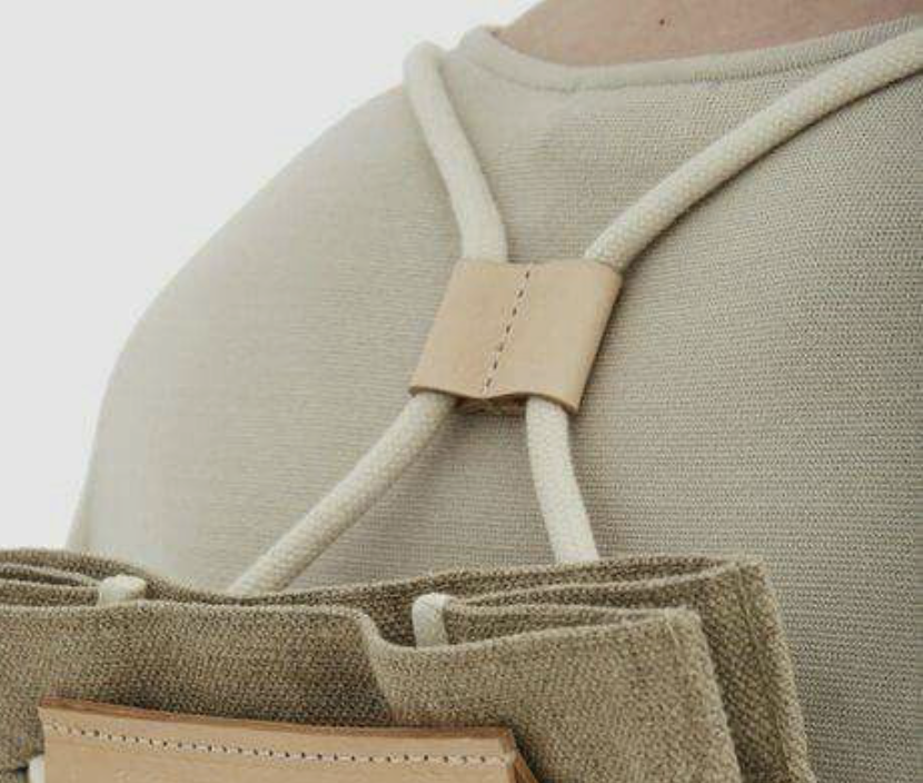 Dây dù poly màu trắng 6mm qoai túi xách