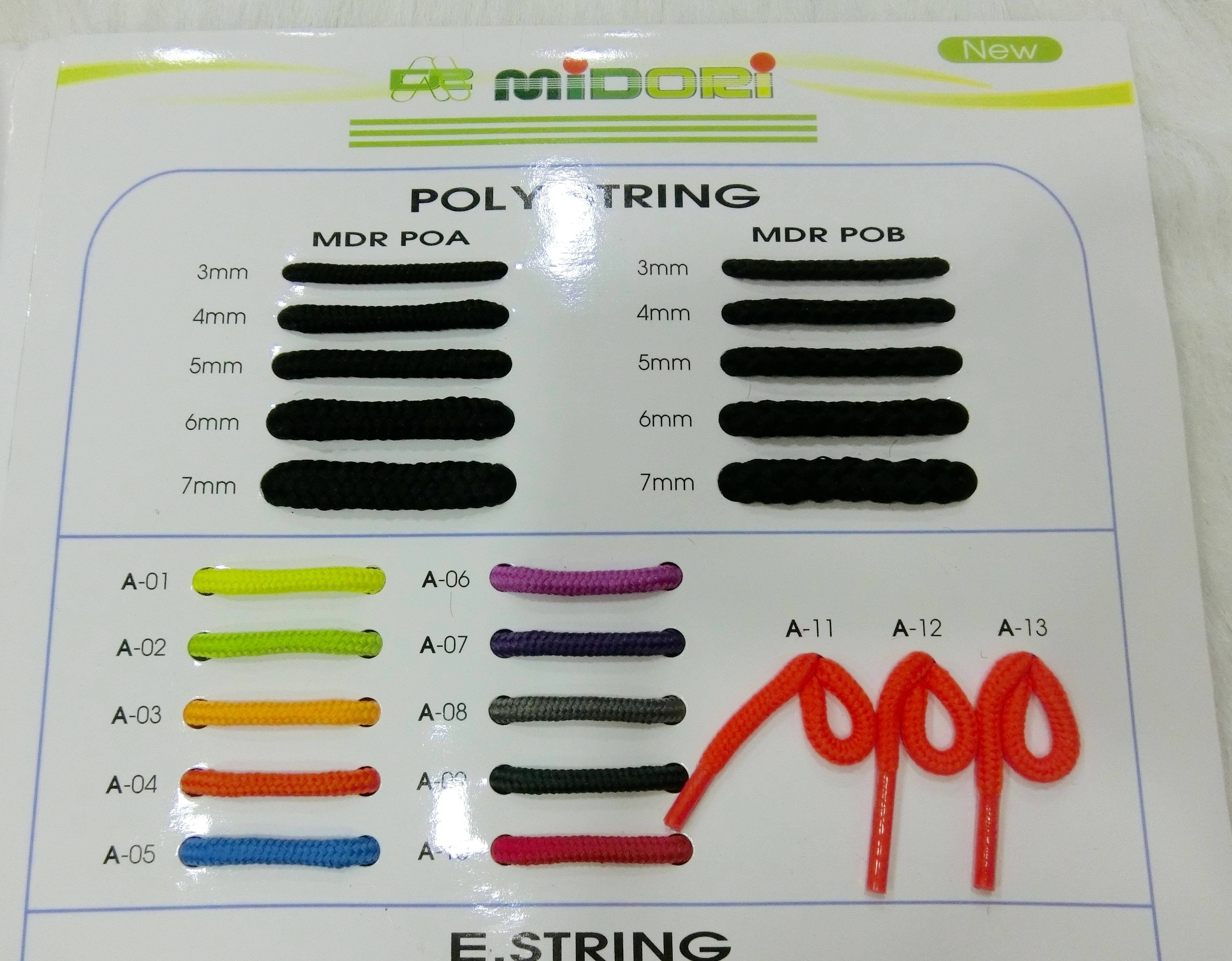 Dây dù Poly String Dây Đai Dệt