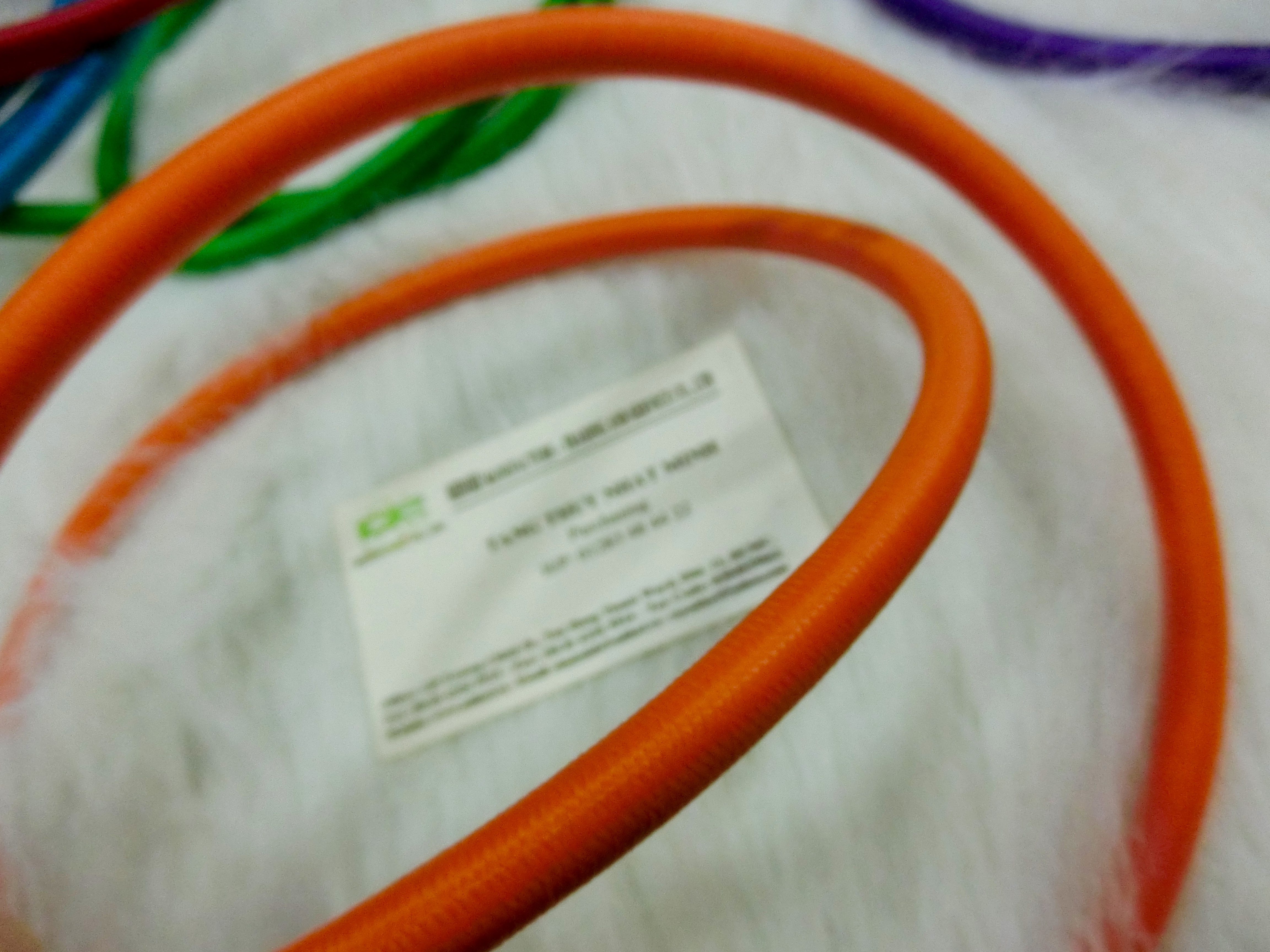 Dây dù thun màu cam 10mm