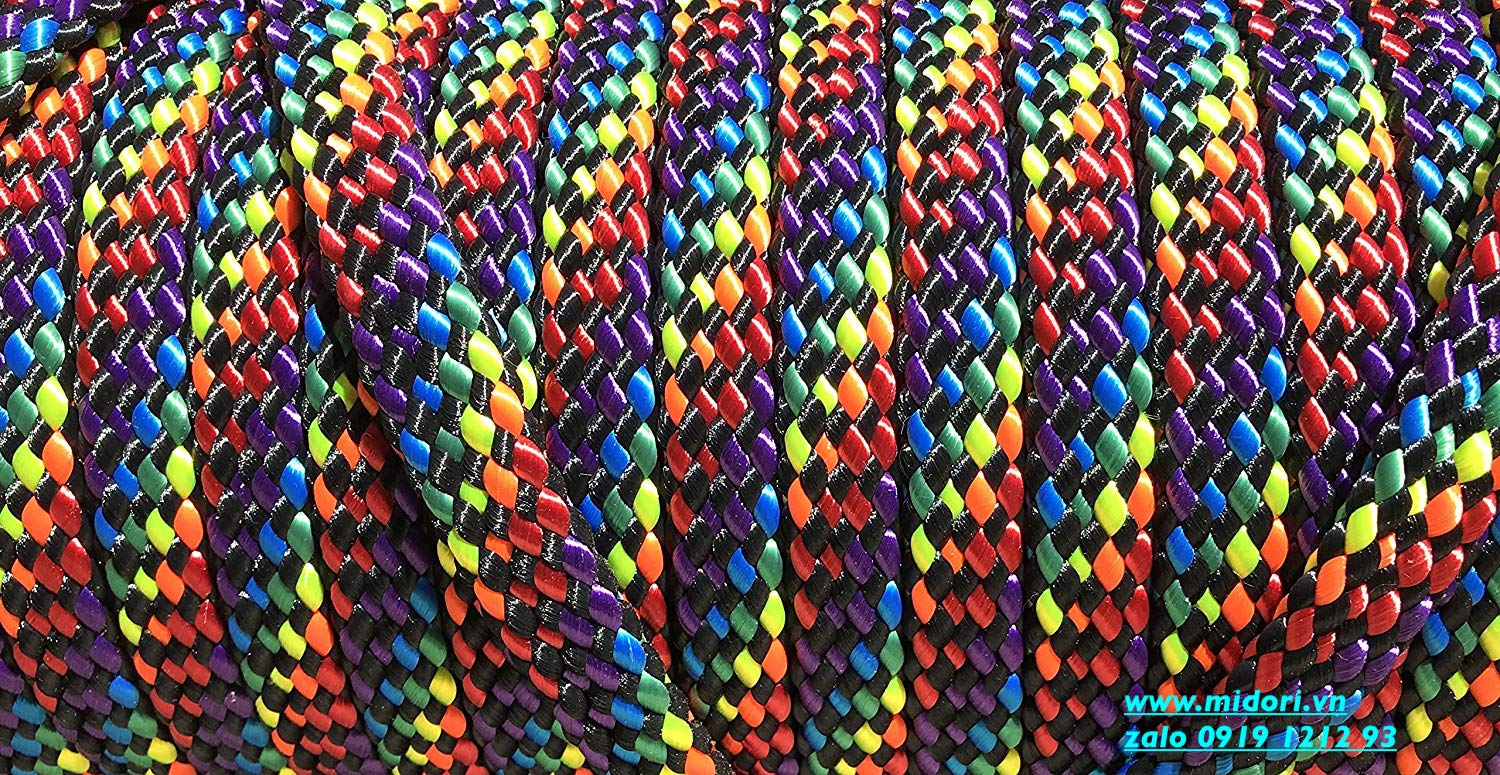 Dây flat rope màu 30mm