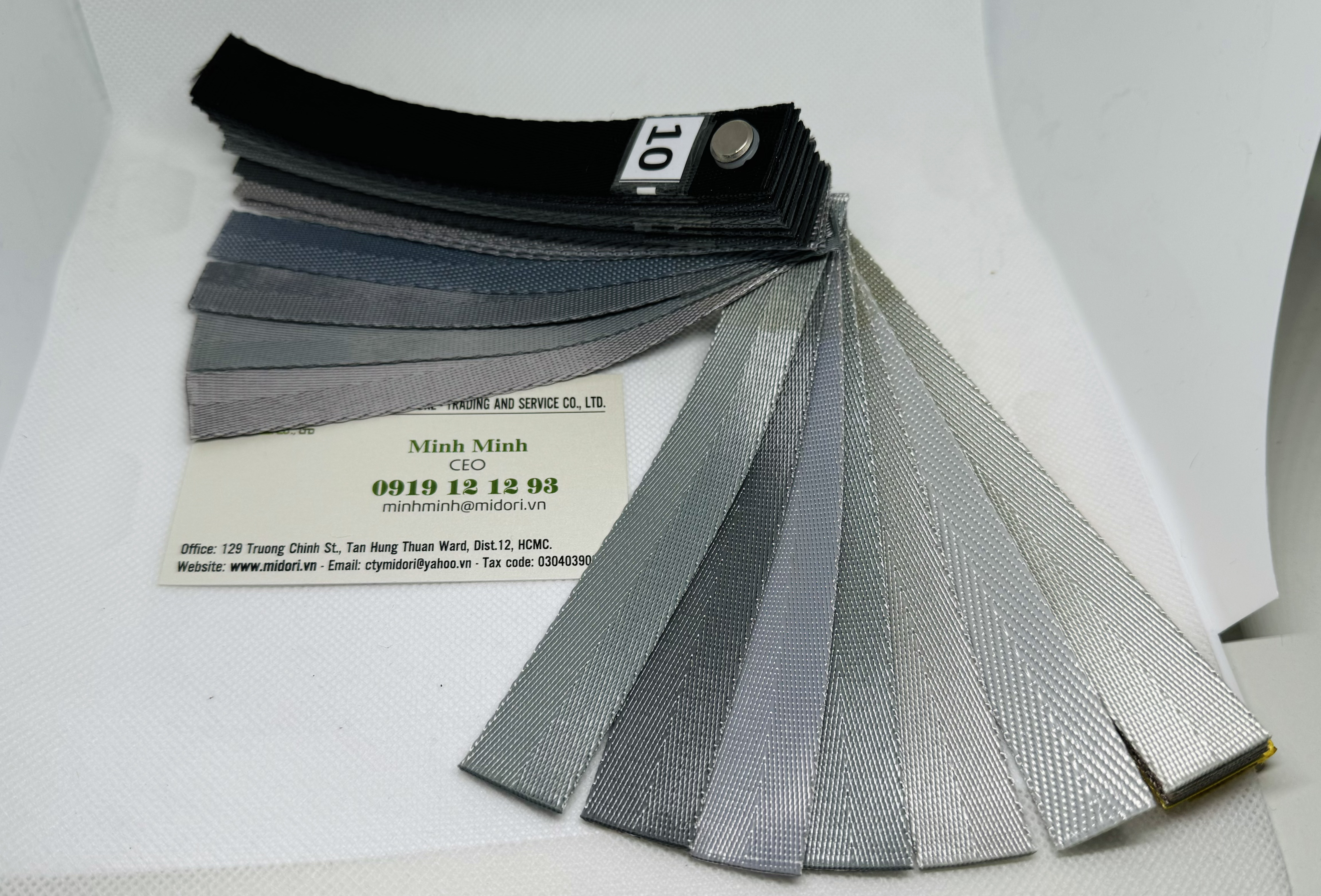 Dây HBT dệt xương cá 20mm các màu lạnh